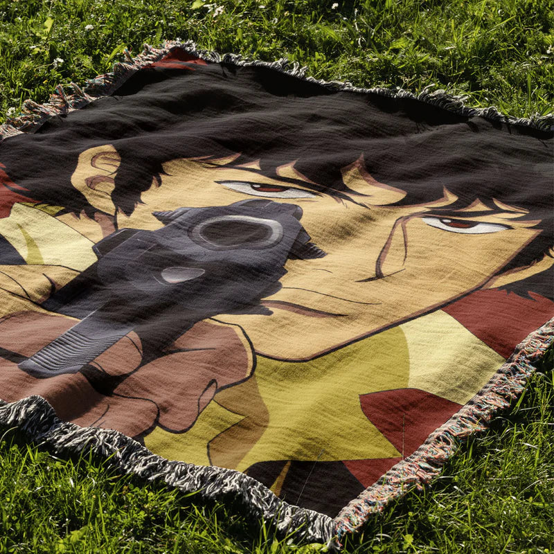 COWBOY III WOVEN TAPESTRY