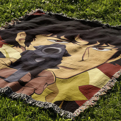 COWBOY III WOVEN TAPESTRY